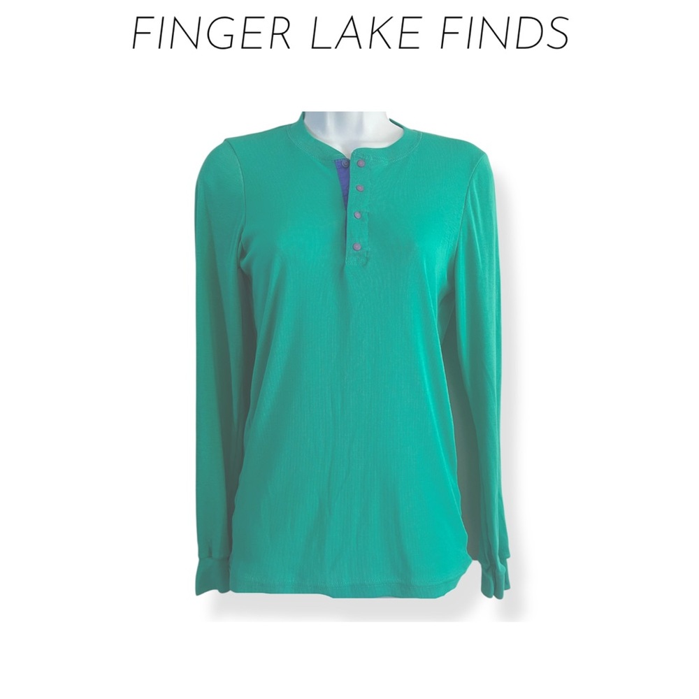 Patagonia Capilene Snap Henley Top, M